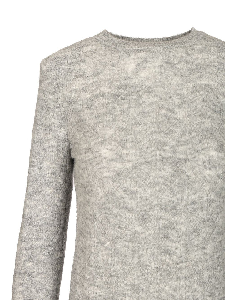 P.A.R.O.S.H. Wool Blend Sweater Knitwear - Grey | 1f0c3f1b95142a8c85140178a872dbdbae124779
