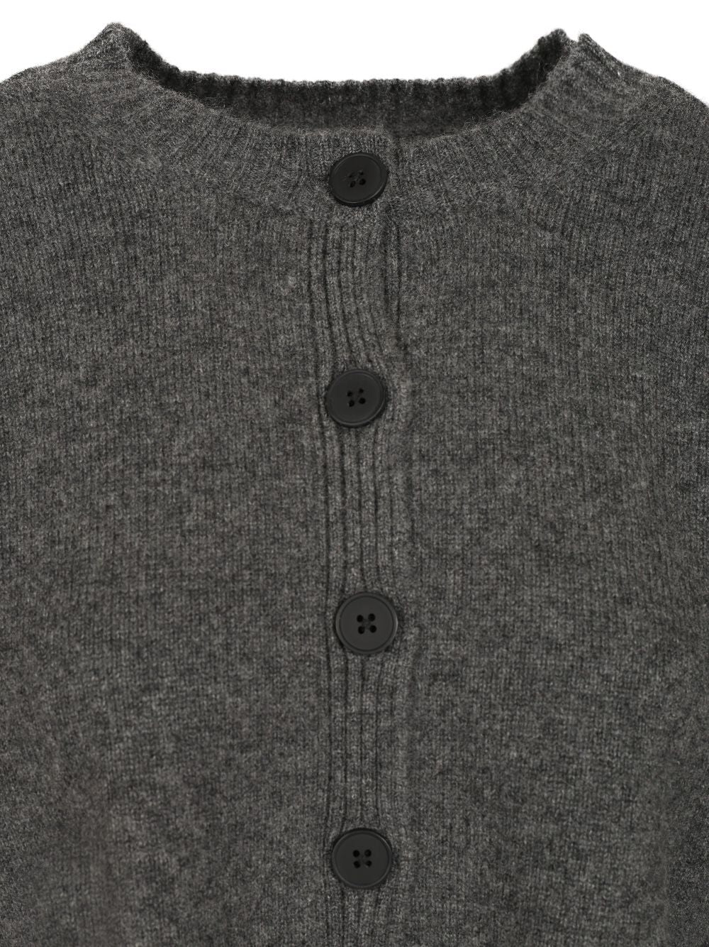 Loulou De Saison Zephir Lds Knitwear - Grey | e42d1f3b5aff8c8c5991483514d4dfa399543cbc