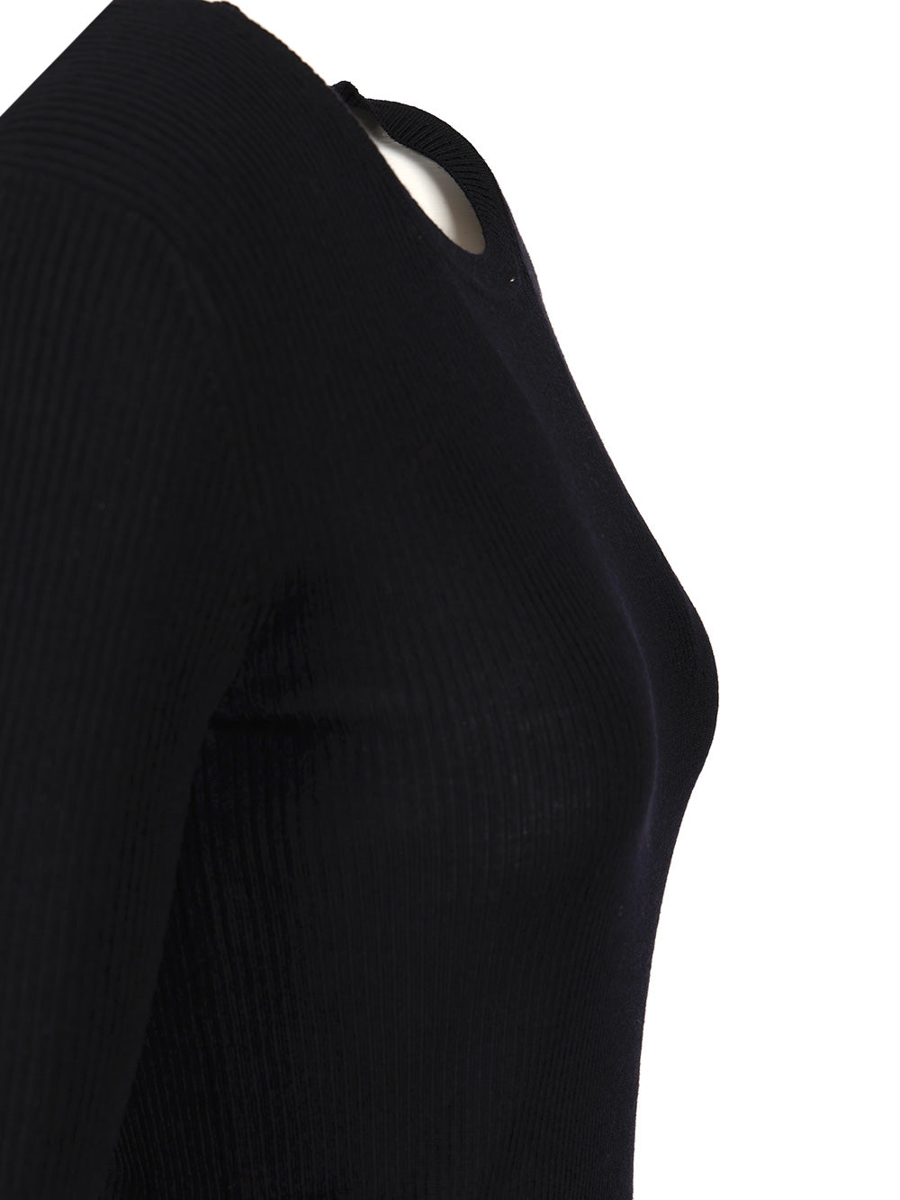 P.A.R.O.S.H. Half Sleeve Sweater T-Shirt - Blue | d04b1540cffdc6ff87a8f65636039eb4732145ee