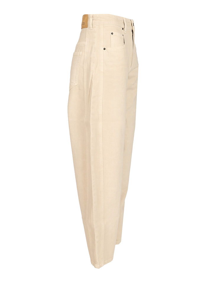 Isabel Marant Oriane Jeans - Brown | 564283322e822a62c0de528c5c479b3dd101fa76