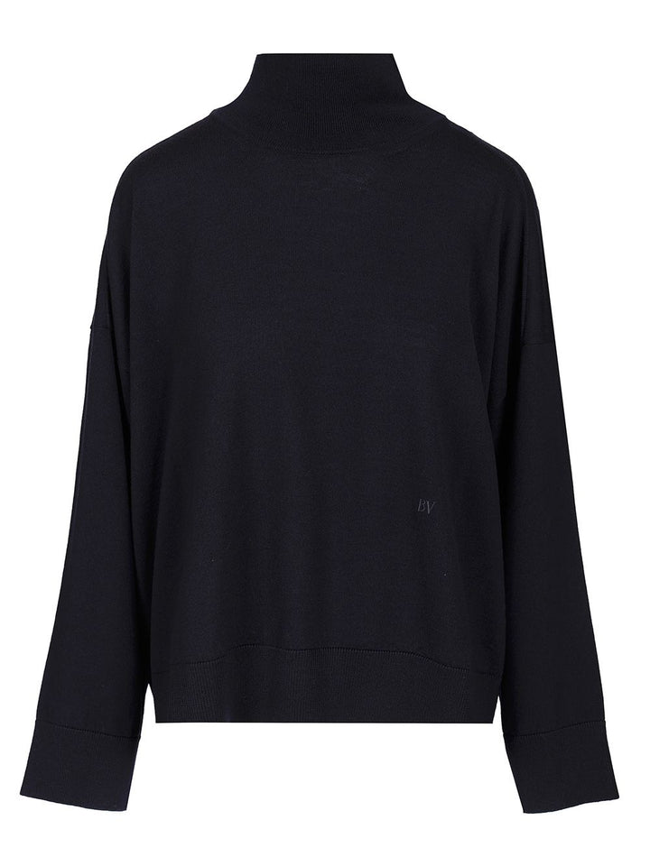 Bottega Veneta Turtleneck Sweater Knitwear - Blue | c021be1953df1aece5b9a63b635f28d3cfc2d971