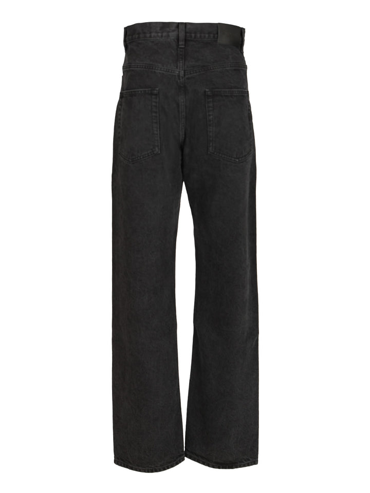 Saint Laurent Carrot-Fit Jeans Trousers - Black | bfd13a3dbe1712e3f3b41e0e520018257a9c33fd