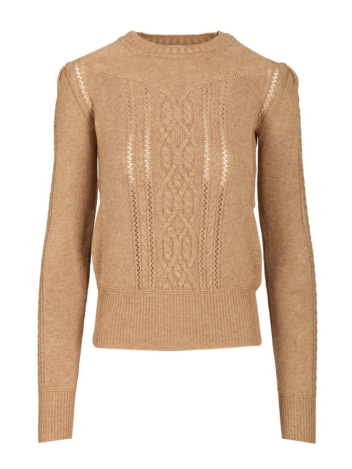 Marant Etoile Kelia Knitwear - Beige | 35ee0ade0267856d36fcc49b2dfe23651e95e756