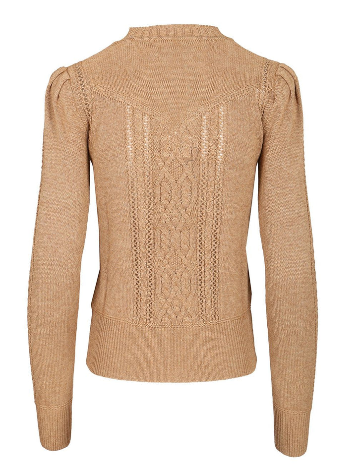Marant Etoile Kelia Knitwear - Beige | 1cc3b5ec08b850059734172bd714a0d4ab6efcc7