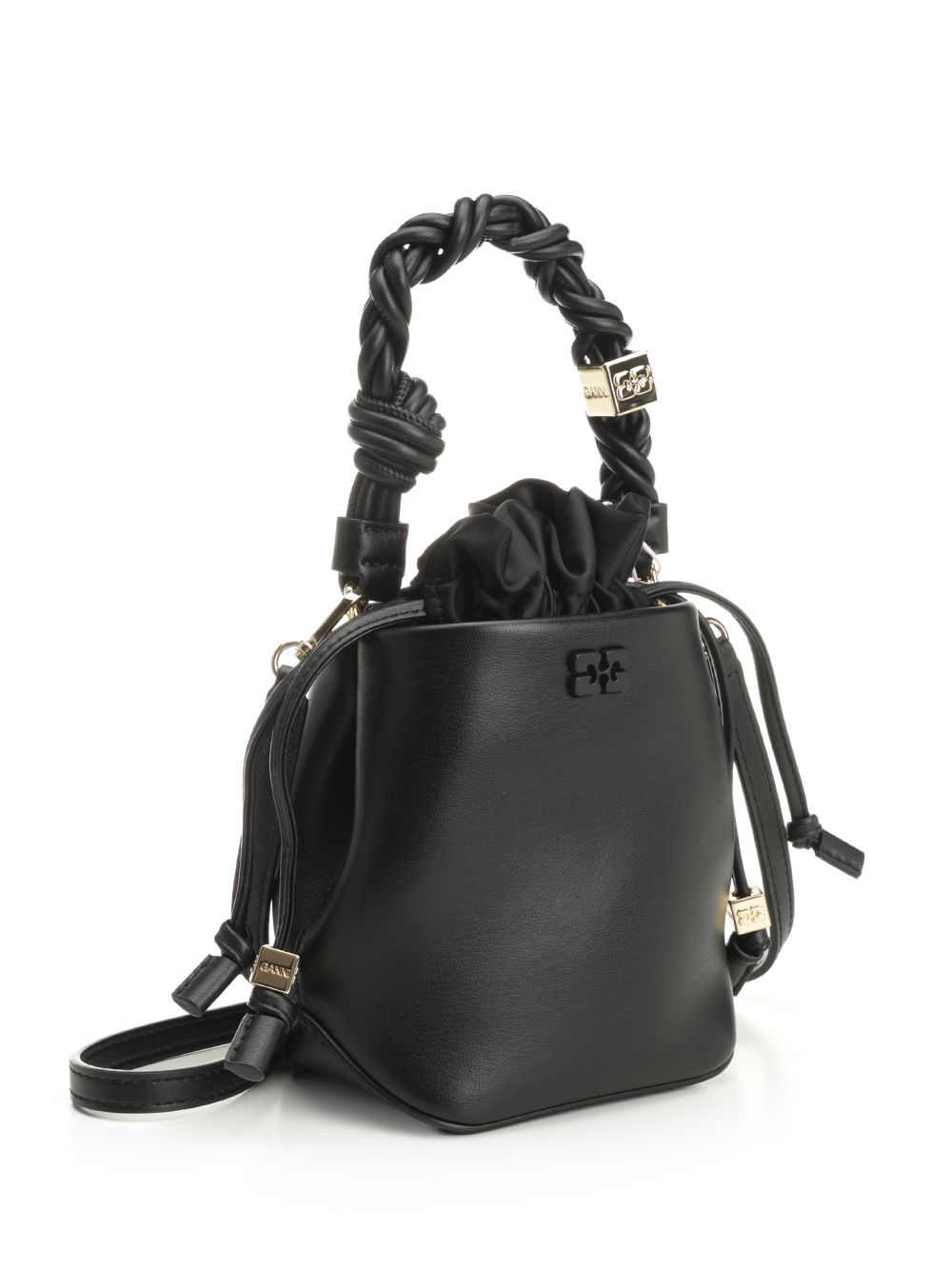 Ganni Ganni Bou Handbags - Black | 63612f5ce4cd42be3dde1a56951e818db09b95be