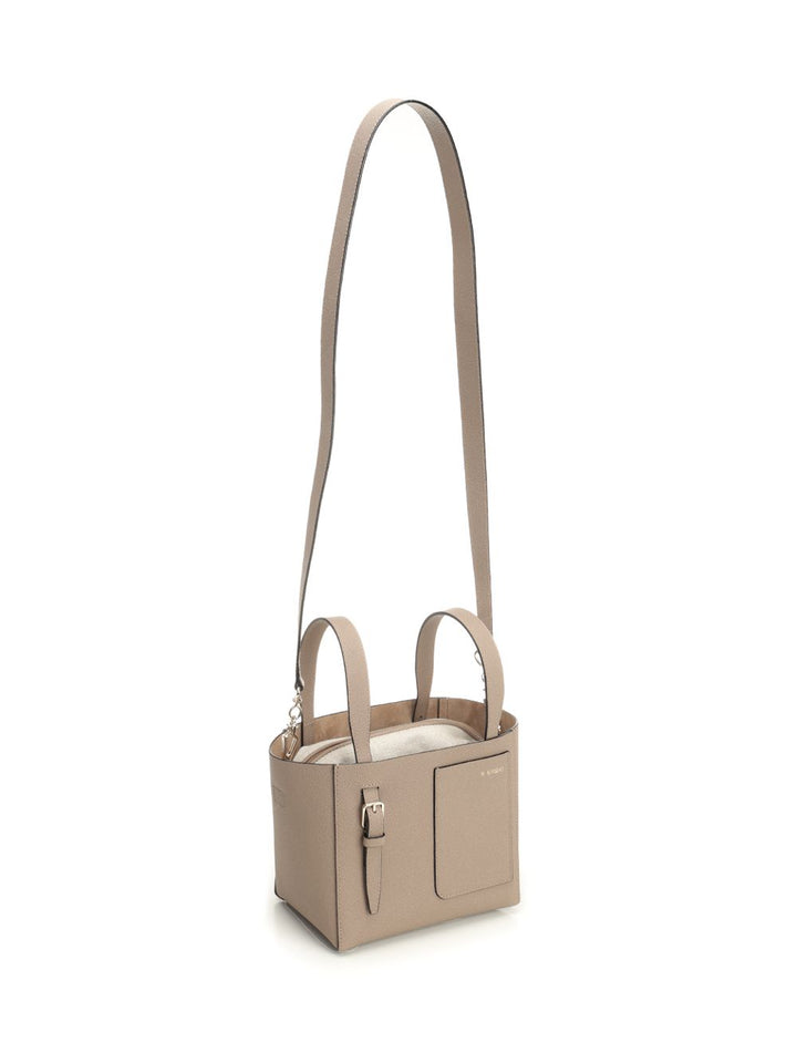 Valextra Micro Bucket Shoulder Bag Handbags - Beige | 4204639f0cfbe1b3e420d57ec18eebeb6c5b5450