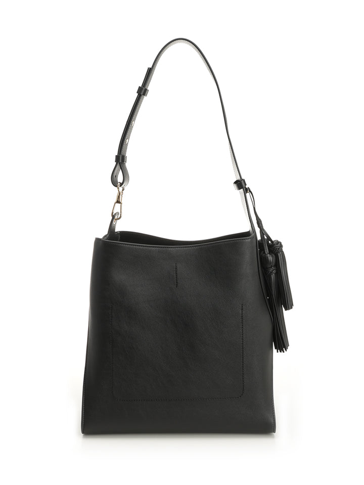 Givenchy Belted Shoulder Bags - Black | 22c60c243924f0a3f592a1ce7bd34edadc6f8dec