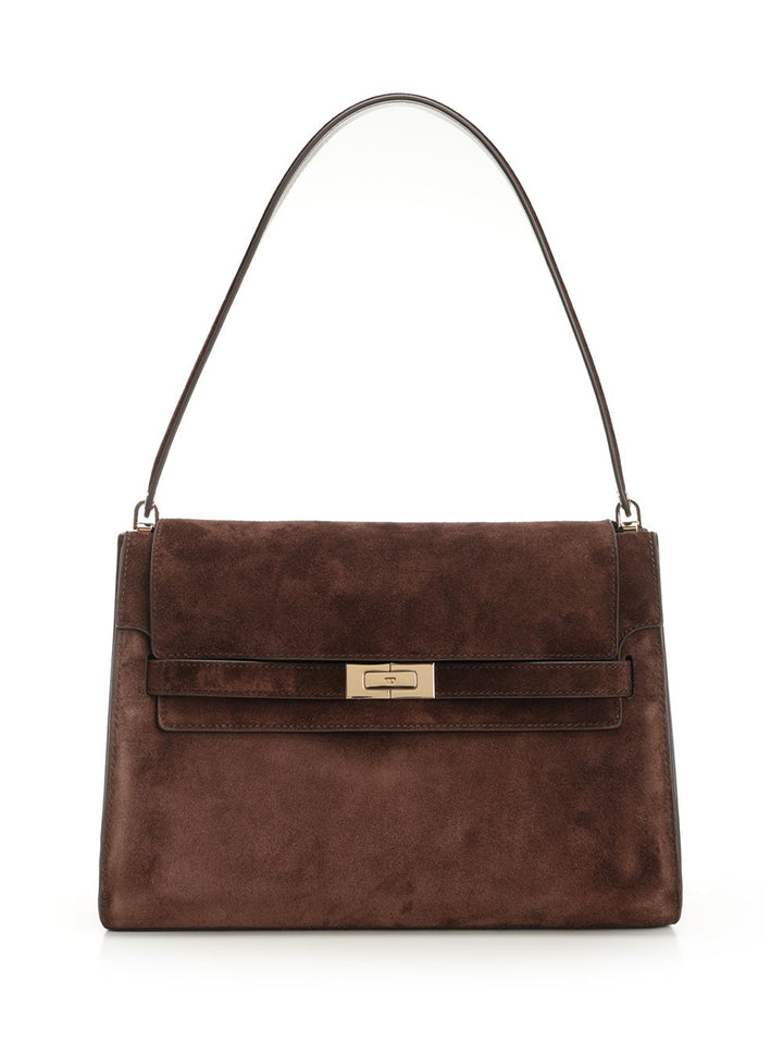 Tory Burch Lee Radziwill Handbags - Brown | 237d46912e66036c5f10b699d576be01285dc6ab