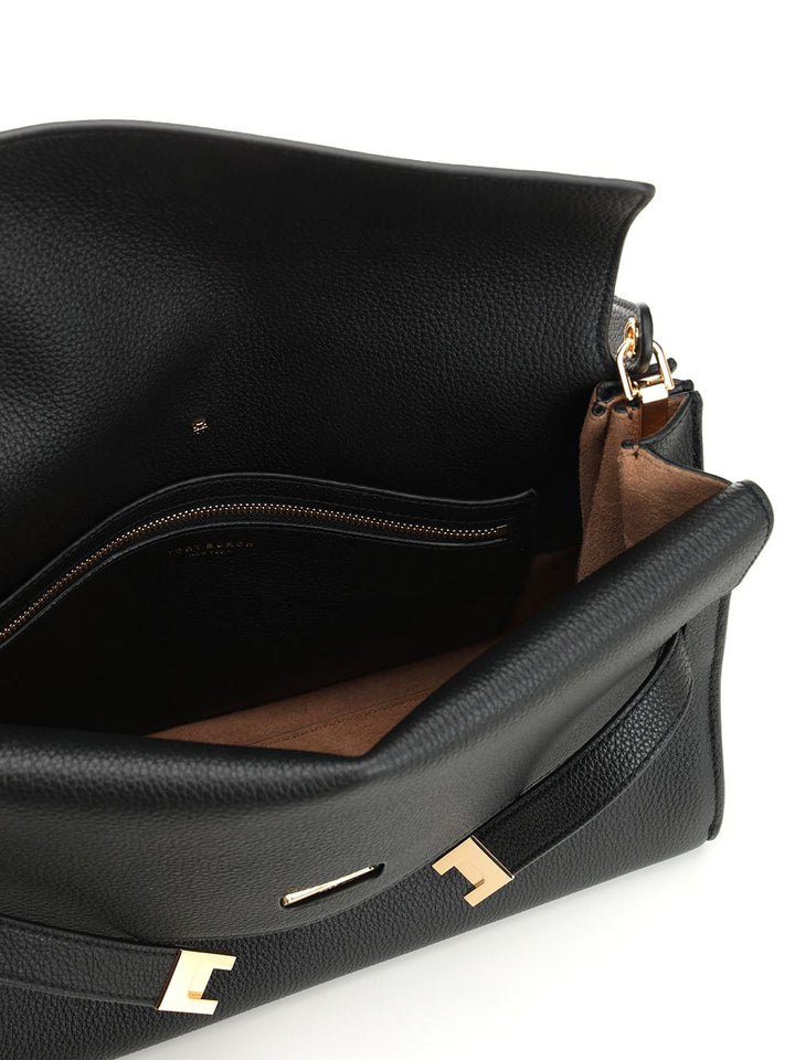 Tory Burch Lee Radziwill Handbags - Black | 4e9cbd7ff2d35d957bd33d92cca1df3121cb4793