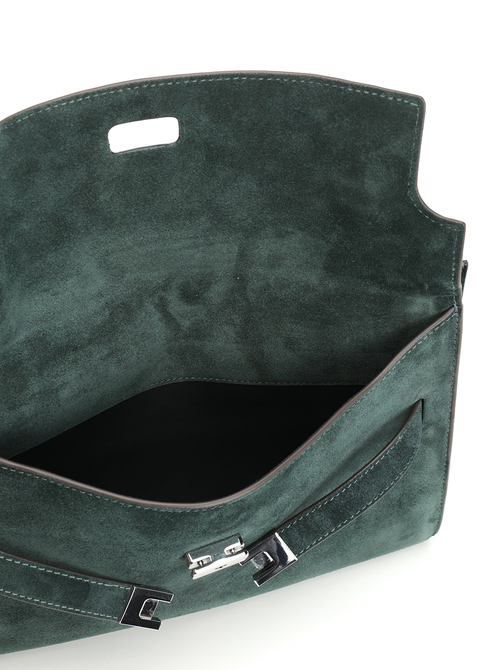 Tory Burch Lee Radziwill Shoulder Bags - Green | e7d6dc454911292f3bb3163f4cce9c199f7a45b6