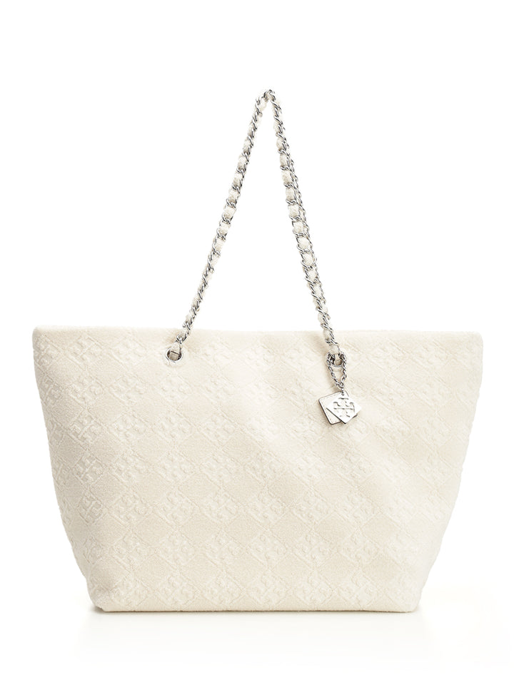 Tory Burch Ella Chain Shoulder Bags - White | d397d55b4292ec48a44351971b96e4b497cce9de
