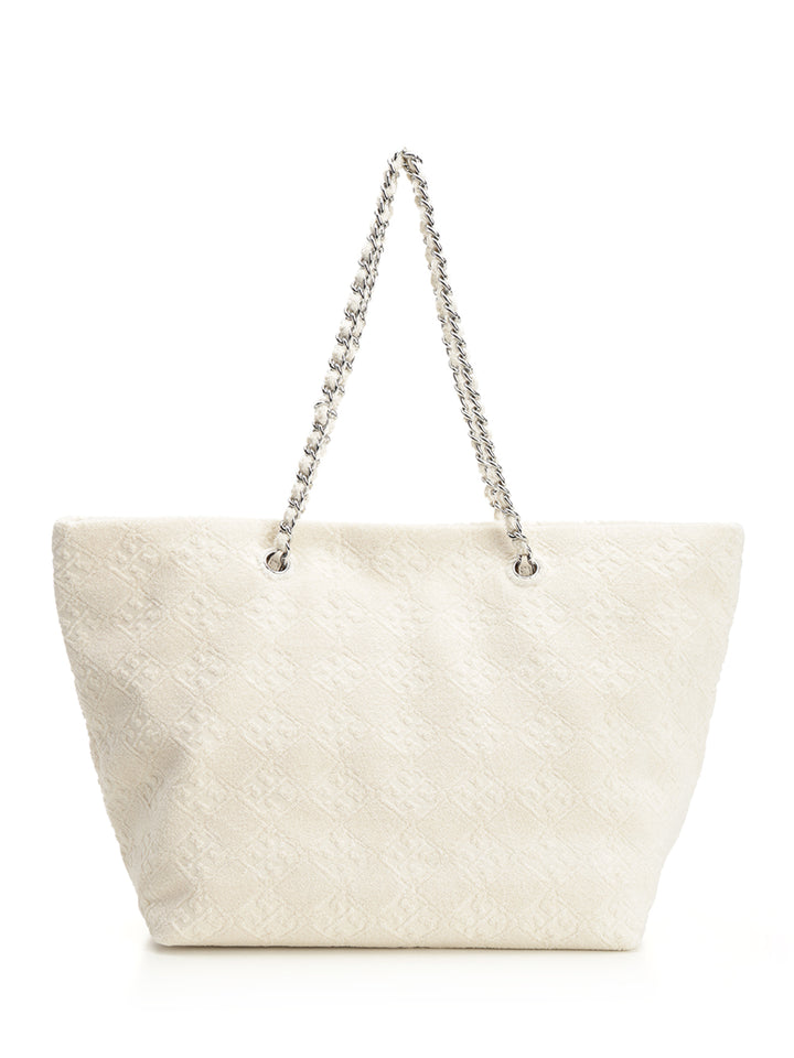 Tory Burch Ella Chain Shoulder Bags - White | 2f56df08b2add285e6995af7c08b16e00585e7be