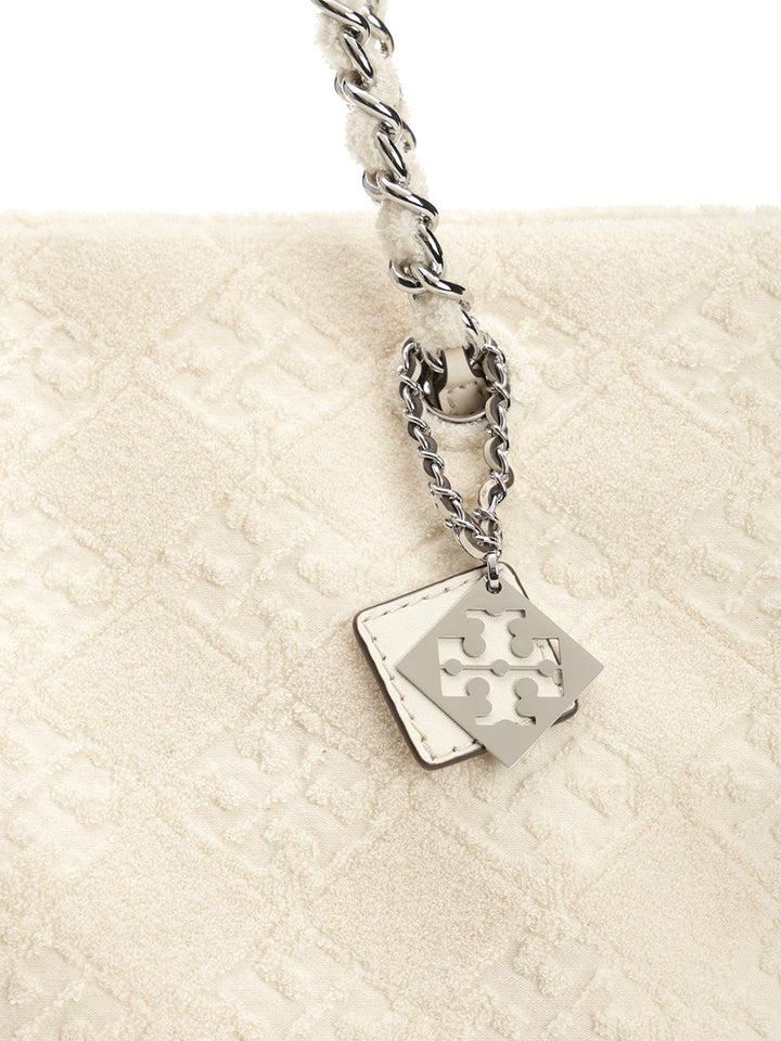 Tory Burch Ella Chain Shoulder Bags - White | 0c30e4e7b4bbbded6da304a297075dfec74a5b6d