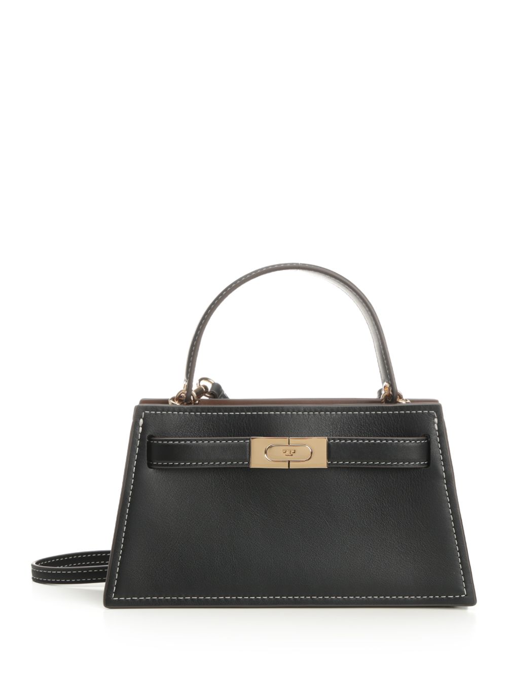Tory Burch Petite Lee Radziwill Handbags - Black | f03b7fd2b11400b159f9938a834fcf43b75d3440