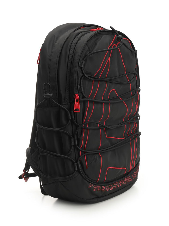 Diesel Tech-D Backpacks & Travels - Black | 0314647171de6a22135ef7a678098bee1114a3ba