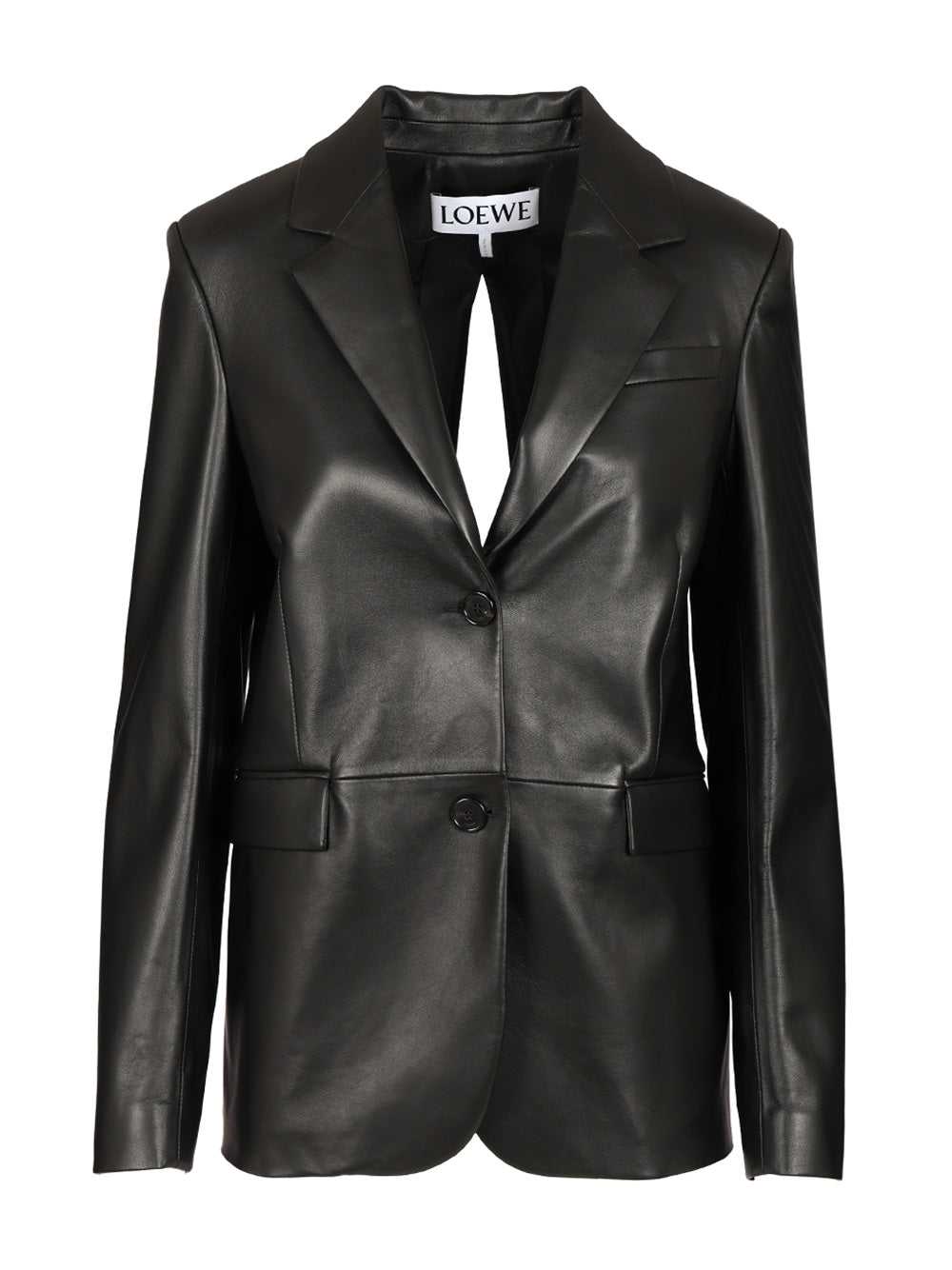 Loewe Lambskin Nappa Jacket Jackets - Black | fea81d625f7ac53dffc46b7e111e227e9c72f889