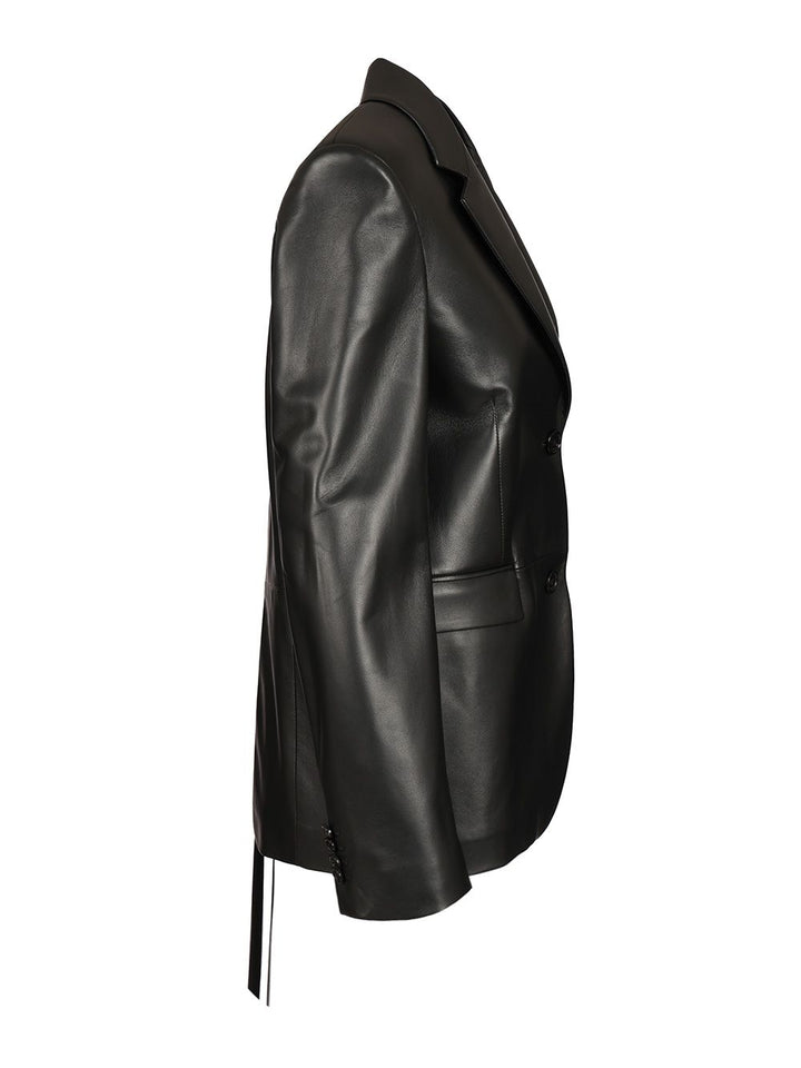 Loewe Lambskin Nappa Jacket Jackets - Black | 019e418582edb5b077c367164a99c6e0380577af