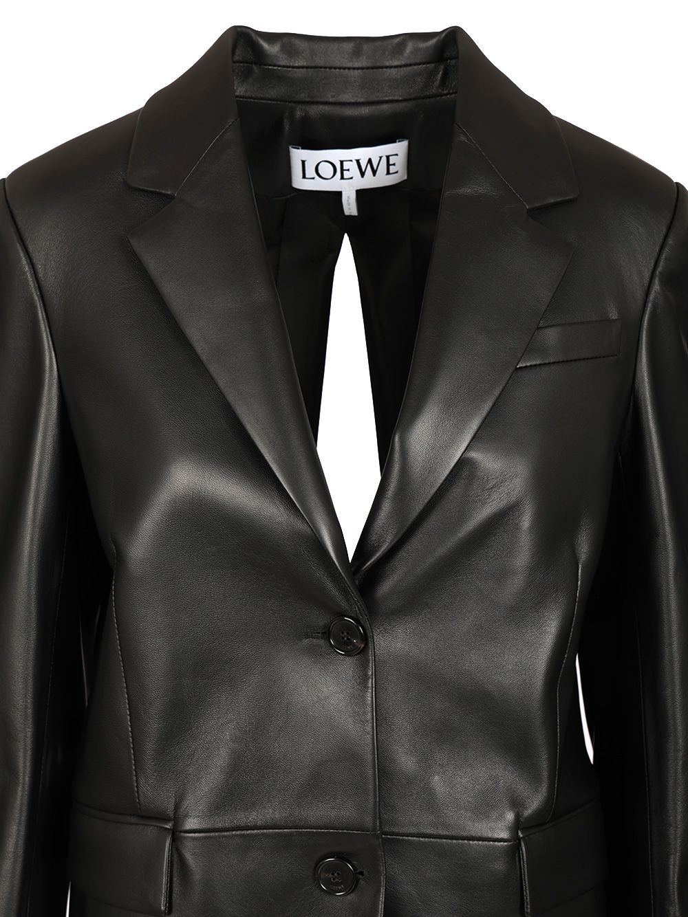 Loewe Lambskin Nappa Jacket Jackets - Black | 017e23c3ca54ac75d0e2987b20b6f9bed920f23a