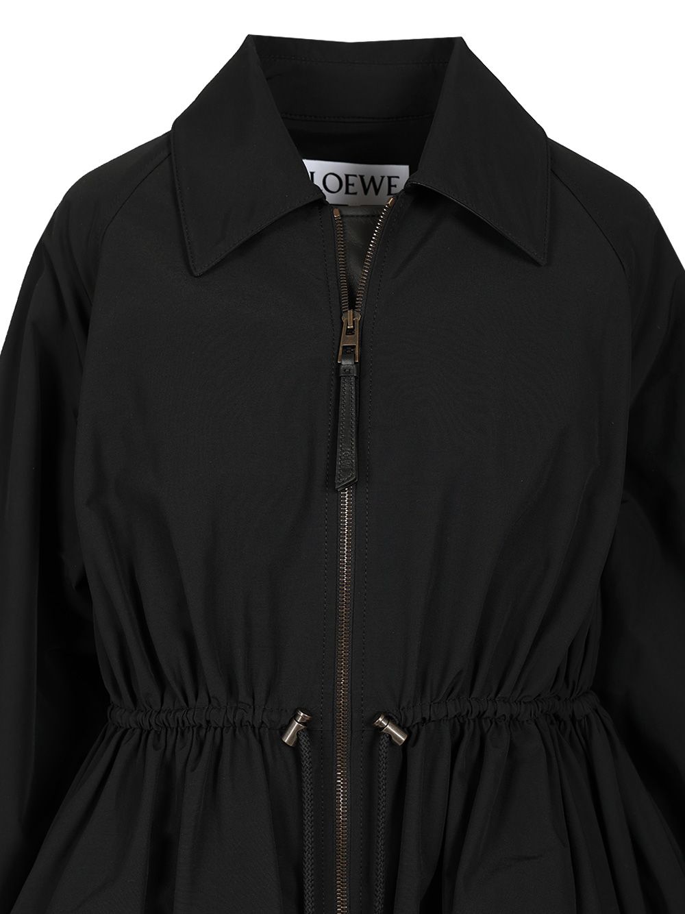 Loewe Cotton Blend Jacket Jackets - Black | 6abdd7ee0668c2e6c838f24026fbc266dc7a7811