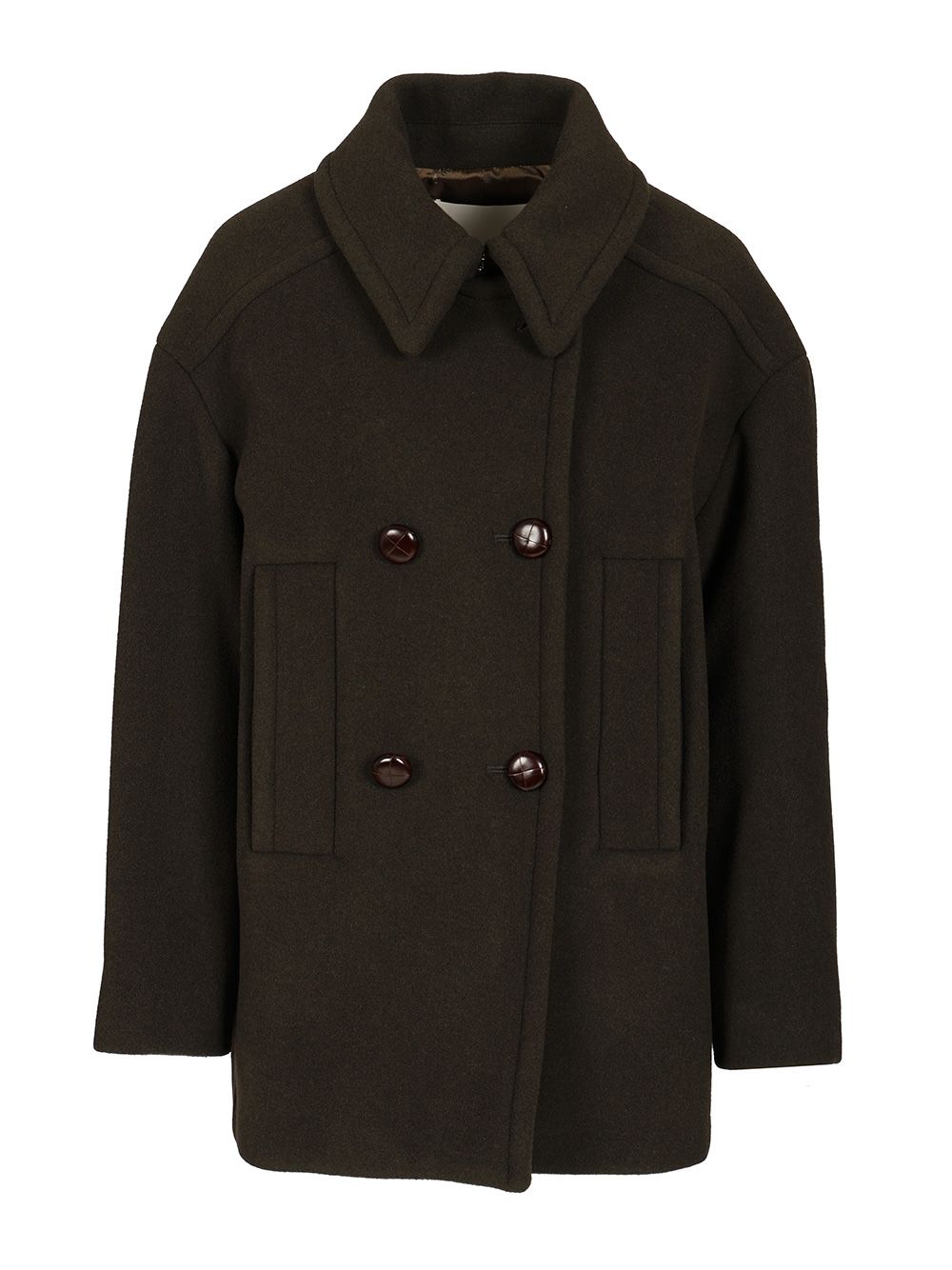 Isabel Marant Fiby Coats - Green | 0910891d62d1b59e0e8545a4b5794f3f6c531956