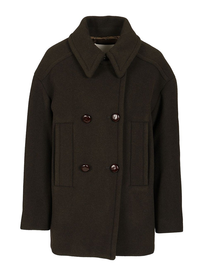 Isabel Marant Fiby Coats - Green | 0910891d62d1b59e0e8545a4b5794f3f6c531956