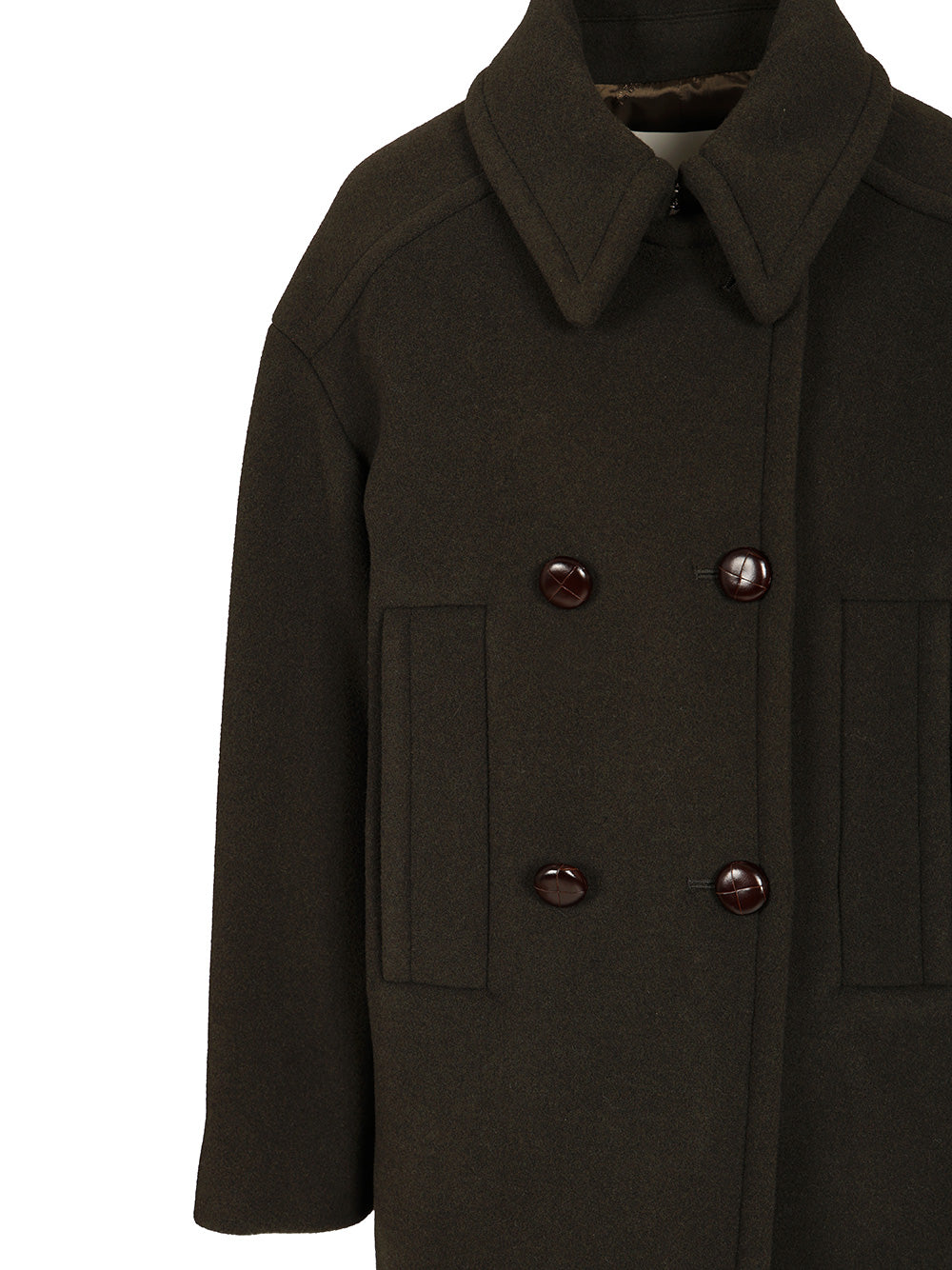 Isabel Marant Fiby Coats - Green | cdbeed776dd9579a27d7614cf1d8ccc5791db520