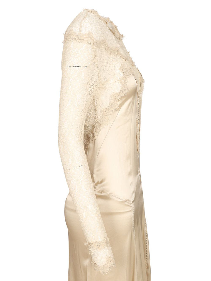 Isabel Marant Dolores-Gb Long Dress Dresses - Beige | fded7033e85c125578ed68e1ba917952db28d5d7