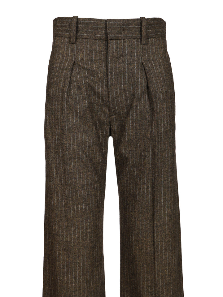 Isabel Marant Lisetta Trousers - Brown | 495294679589ebdf426c2c1184fd766437ac5204
