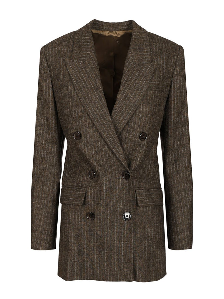 Isabel Marant Jevima Jackets - Brown | f3d84a9092952e67123e5cdfd3f1e9aa4d44b81b