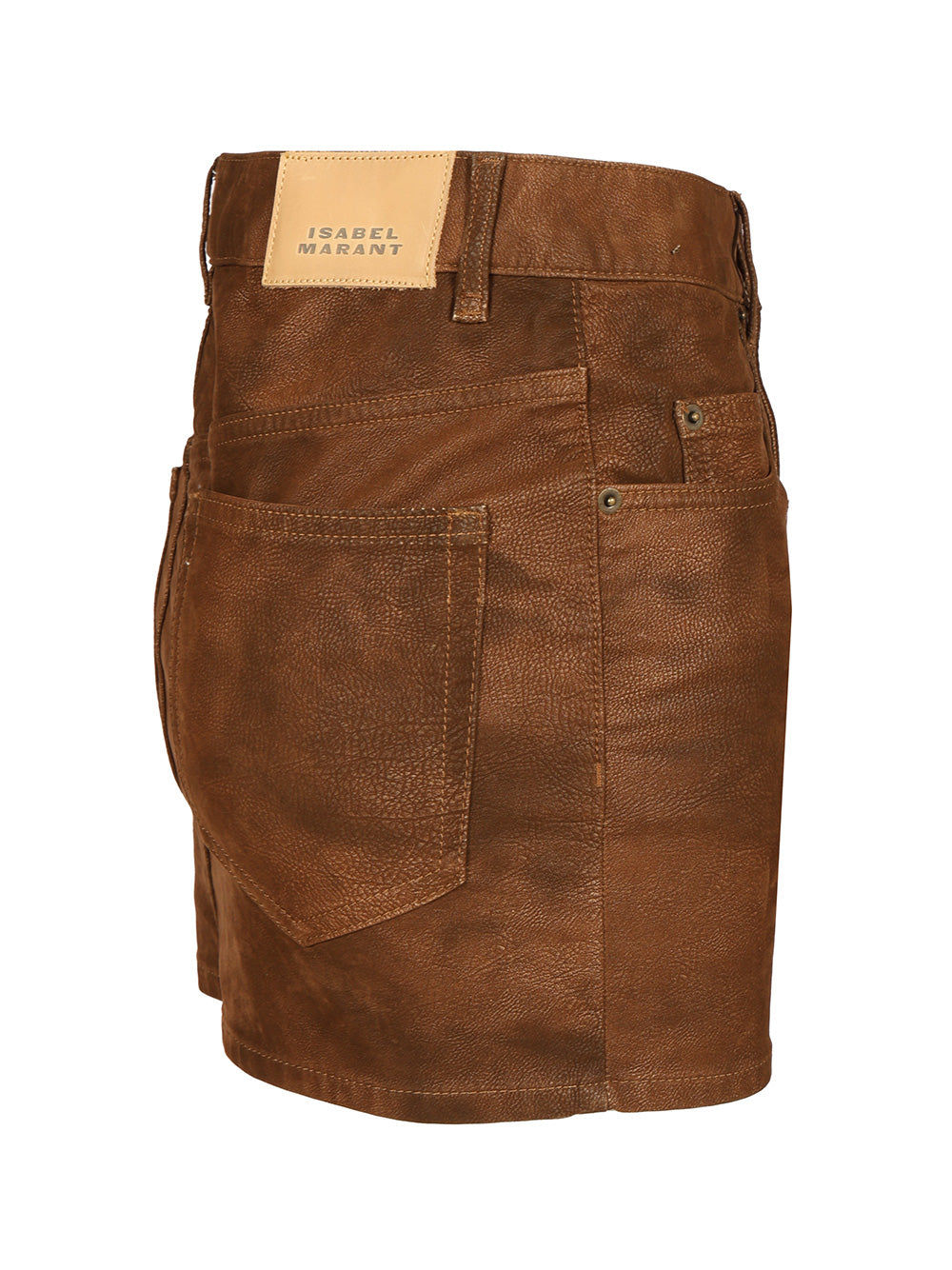 Marant Etoile Kimmy Mini Skirt Skirts - Brown | 56bc44e058489f79d376c5da1c1c57f56667a889