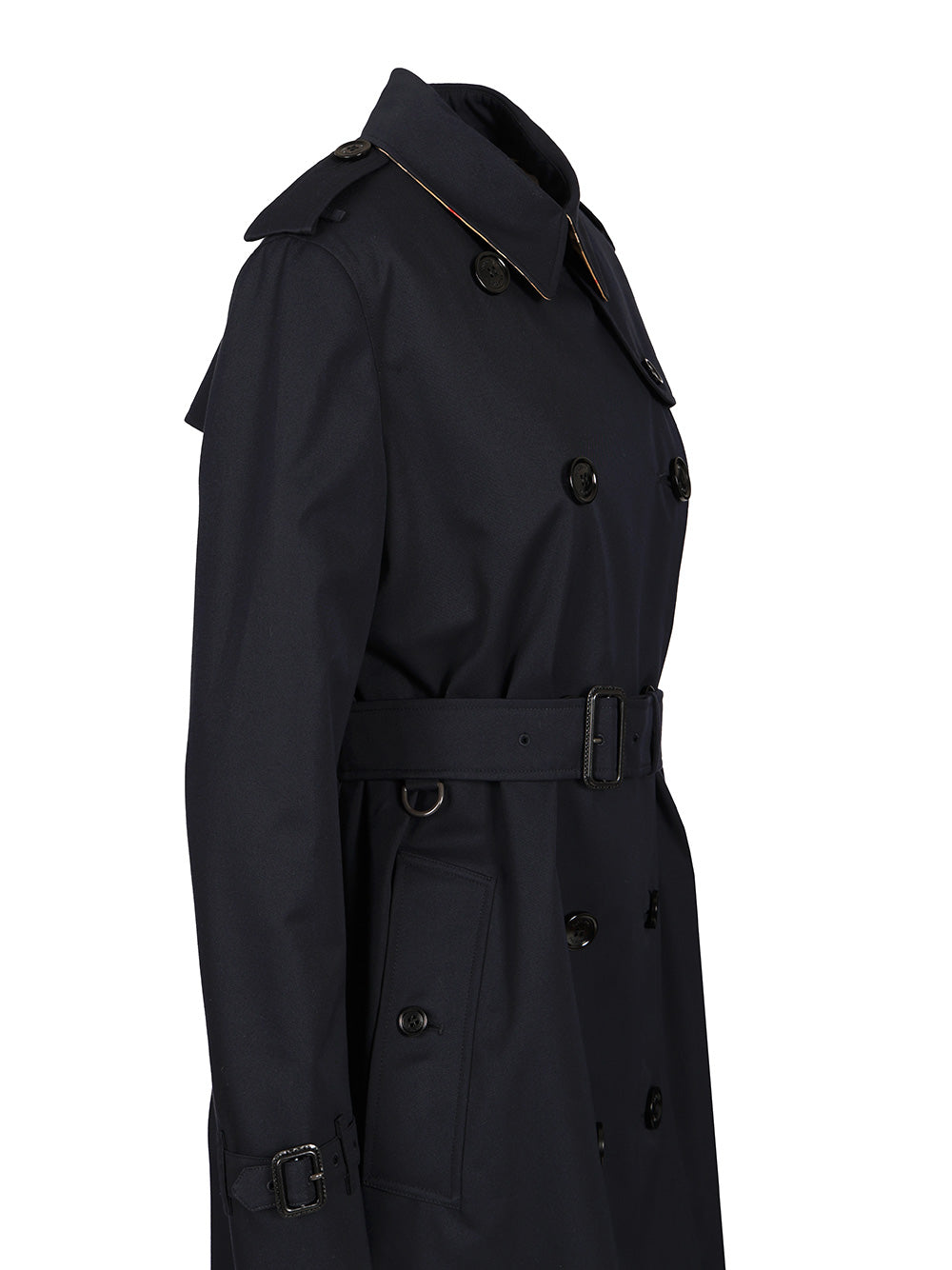 Burberry Heritage Kensington Trench Coat Coats - Blue | 292e9d65bbf94c7bd67ed4c8b216eb3a3195996f