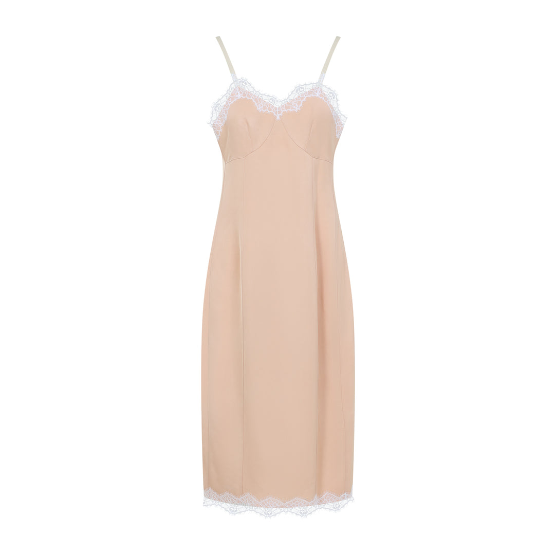 Carven Long dresses - Nude & Neutrals | 4ee684e661a6fbc3b6b2efd8a43a746b49768770