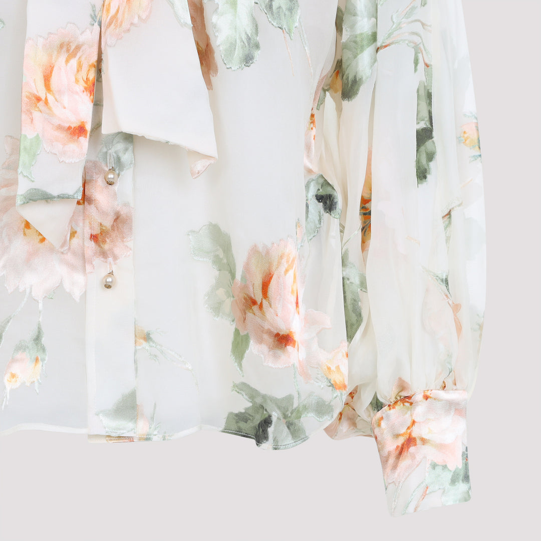 Zimmermann Blouse - Nude & Neutrals | b78fb514a6cd0ca84a3b6eb77bb9e03f3eb0fd5a