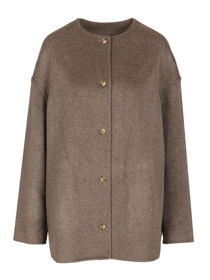 Loulou De Saison Dunne Coats - Grey | 702fec65ec688065ee625e22fc617f43a76221f7