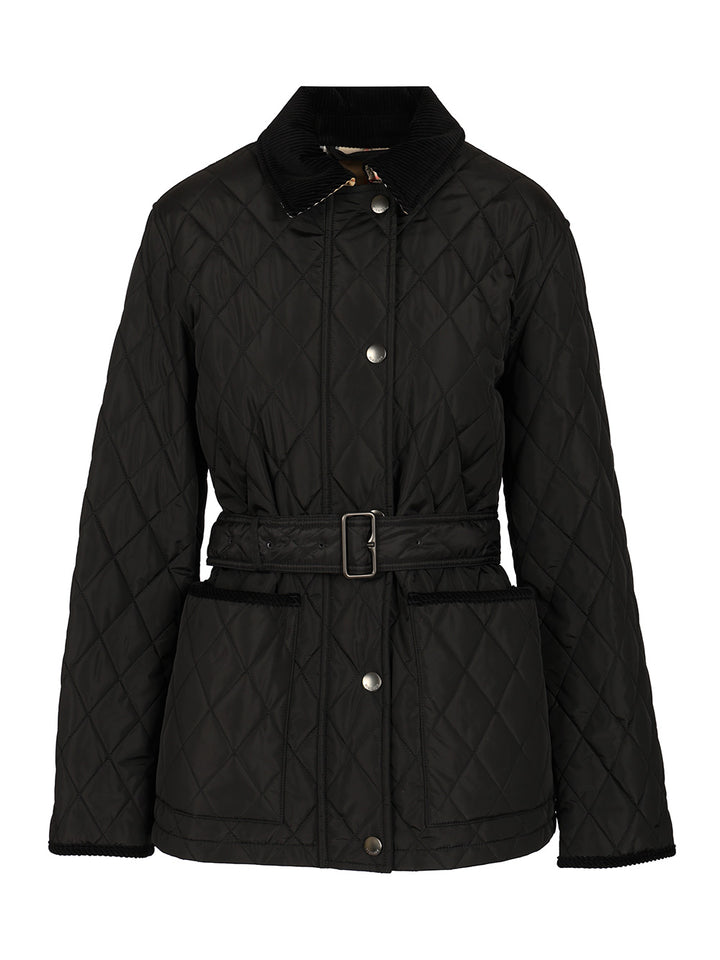 Burberry Nylon Quilted Jacket Jackets - Black | cf87abdc612d5b1b674c980b26413422cd43482e