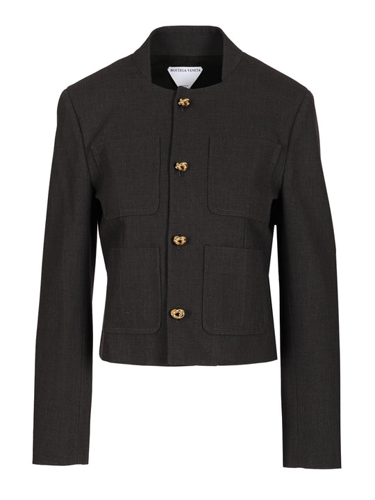 Lightweight Cotton Jacket Jackets Grey
