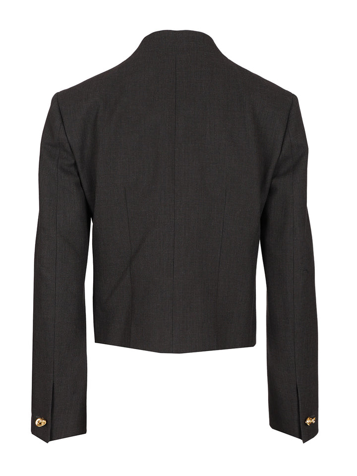 Bottega Veneta Lightweight Cotton Jacket Jackets - Grey | 4bf160abc9df9e67d0d58c2c514a5ff9f341147d