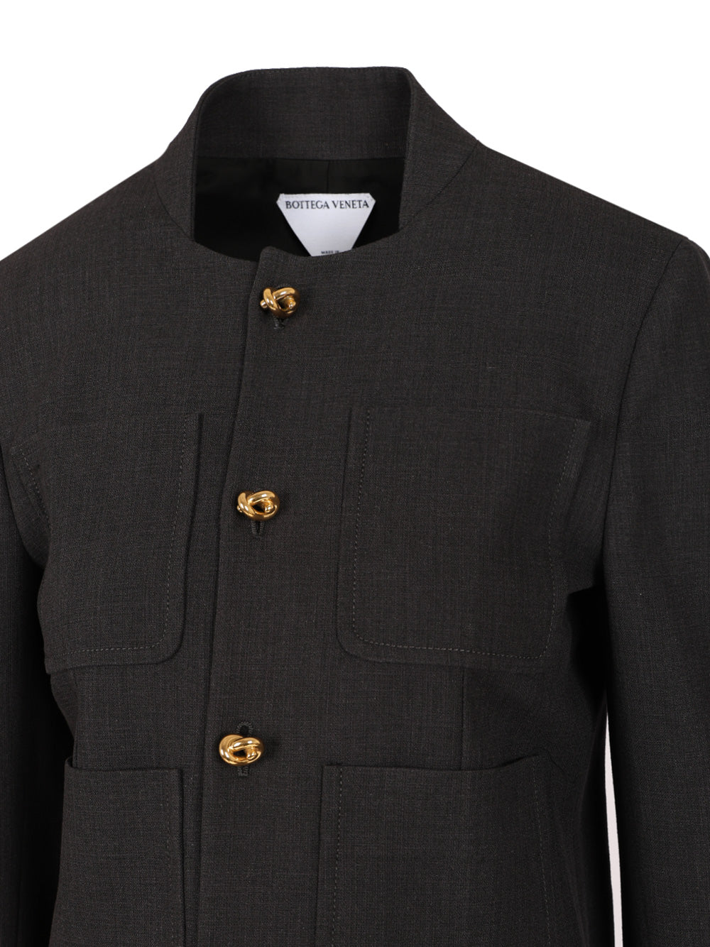 Bottega Veneta Lightweight Cotton Jacket Jackets - Grey | 6cc5cec240606089942a2ea20d5d97c803bb627c