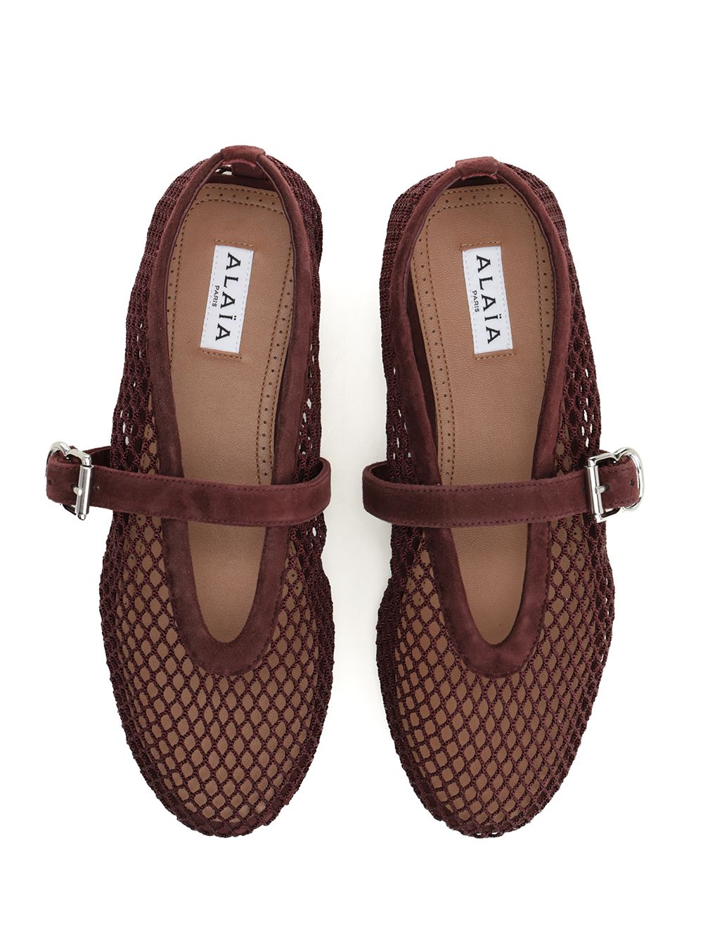 AlaÏA Flat Ballerinas Scarpe basse - Brown | d29a2cdb98eaed9d18f5324245b345714bcf9661