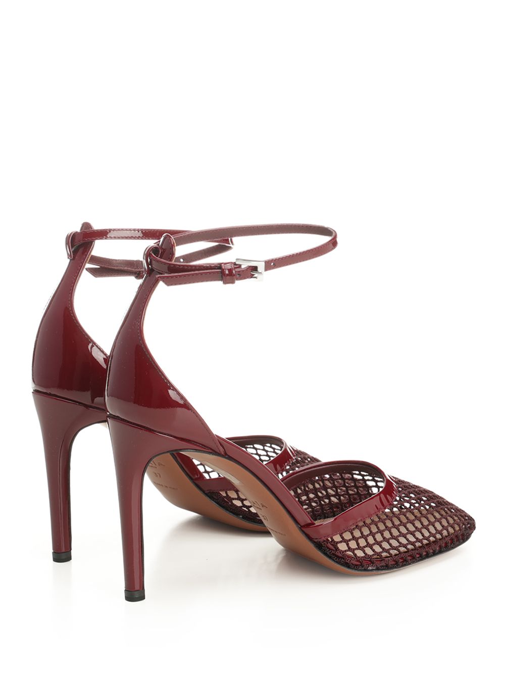 AlaÏA Mesh Pumps - Bordeaux | e4148b82e8e670455c7389276de64b36389f3d96