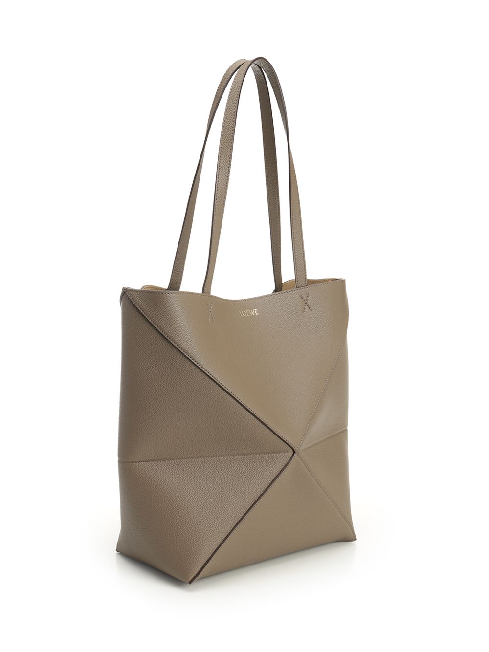 Loewe Puzzle Fold Shoulder Bags - Brown | ab5b55126dd73ac3d2ead2f36d9aadad3112e404