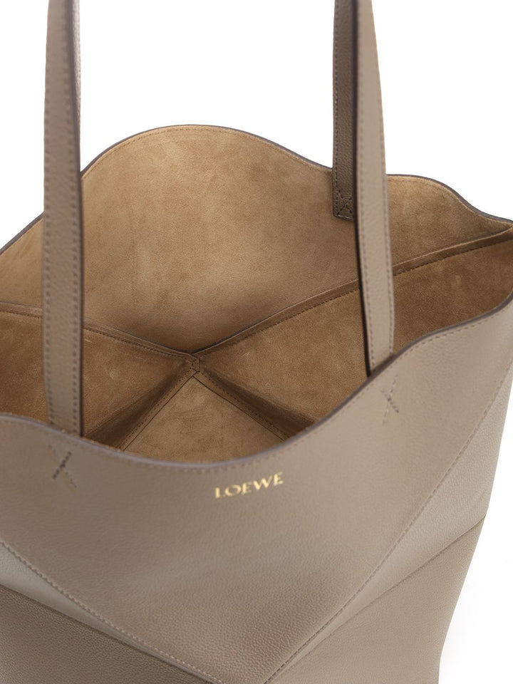 Loewe Puzzle Fold Shoulder Bags - Brown | 90d6f646dfbcce7620f4e5e305eb4406c2353c23