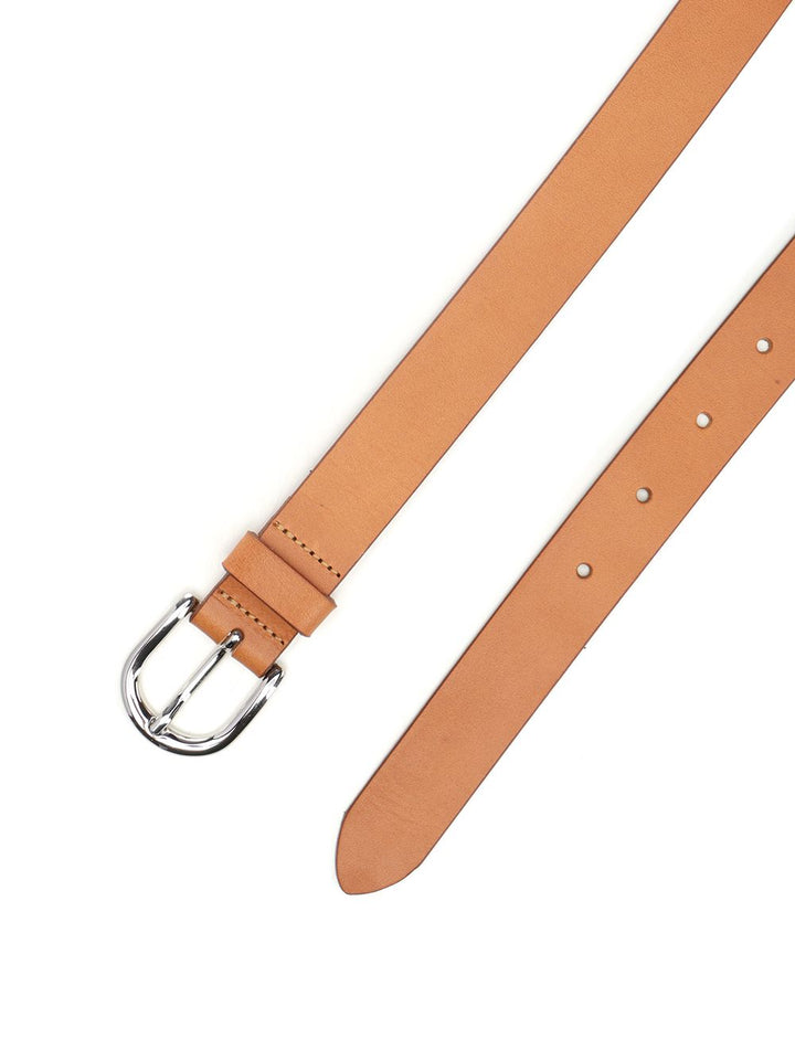 Isabel Marant Zap Leather Belt Belts - Beige | 3b3a7e2ba628eec822b626ba0d80fe63b2c239e3