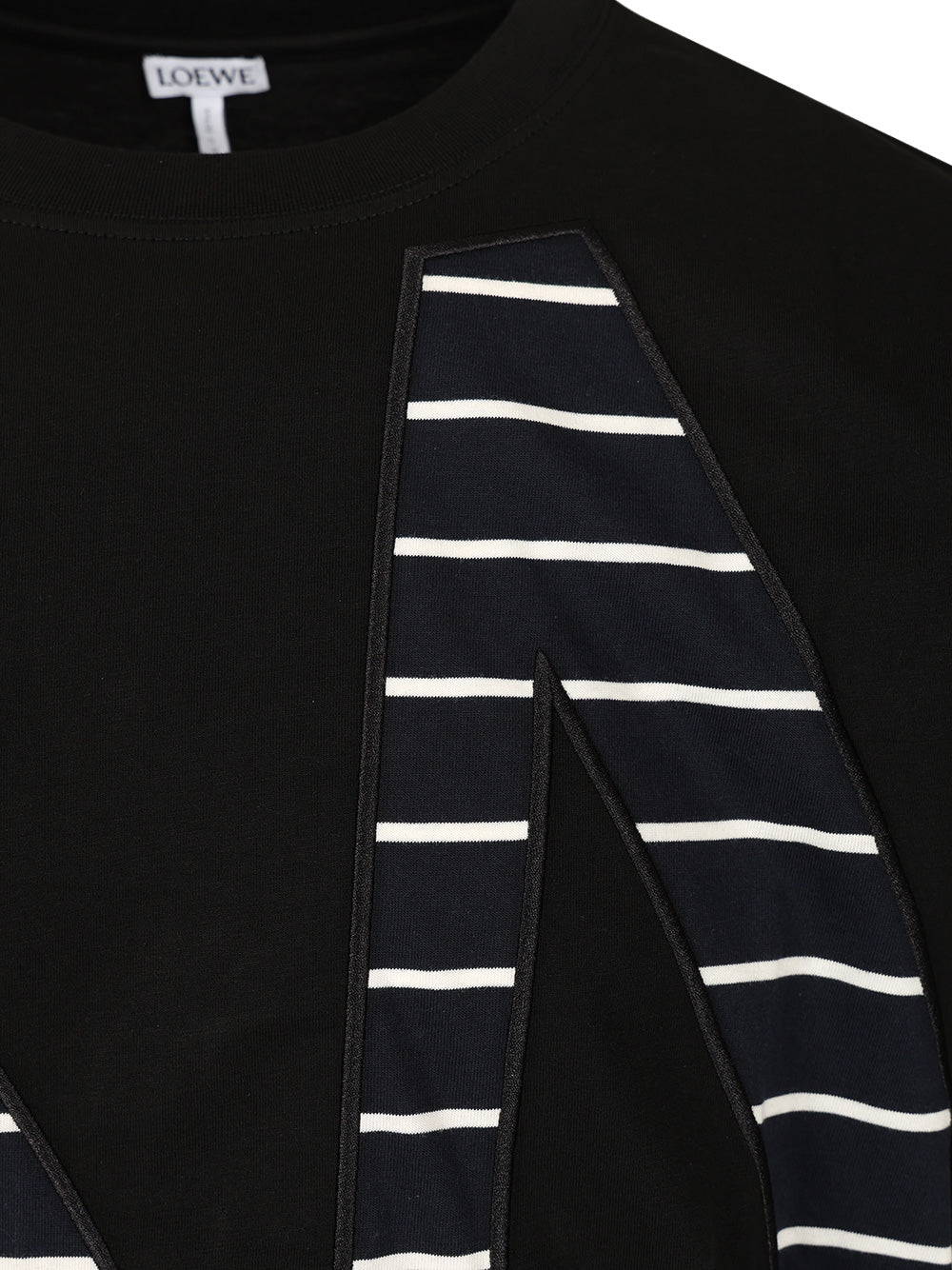 Loewe Cotton T-Shirt - Black | 40a458f7e2d722809da7884b240e195479e396ae