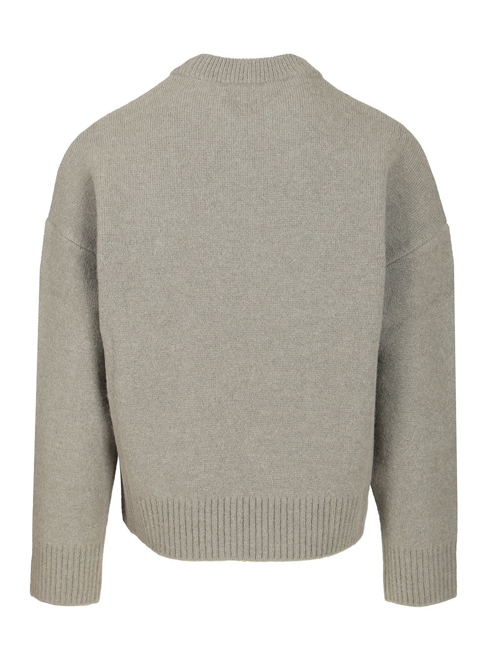 Ami Ami De Coeur Sweater Knitwear - Grey | f08f8d7ef1f9b7208d2c37baf0acaf8499e5abec