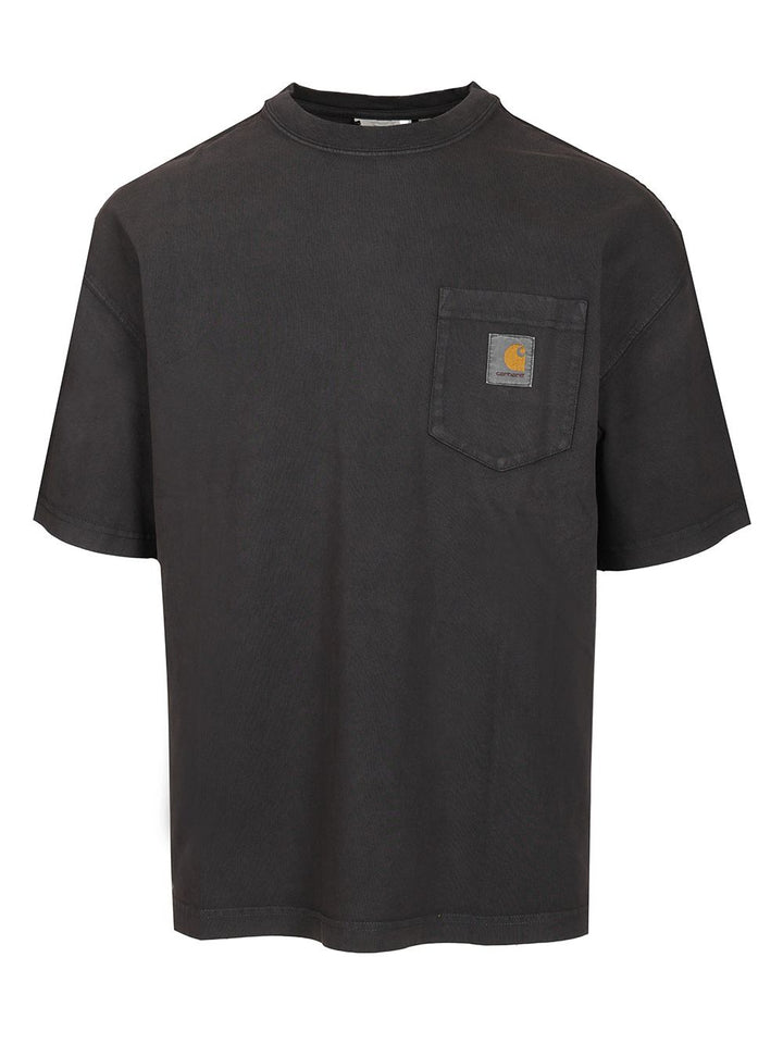 Carhartt Wip S/S Hudson Pocket T-Shirt - Grey | 6e5556ad876d7d319894e40bbd0e4373960317d1
