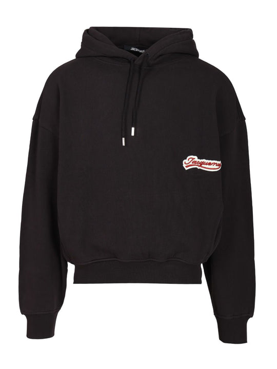 Cotton Hoodie Sweatshirts Blue
