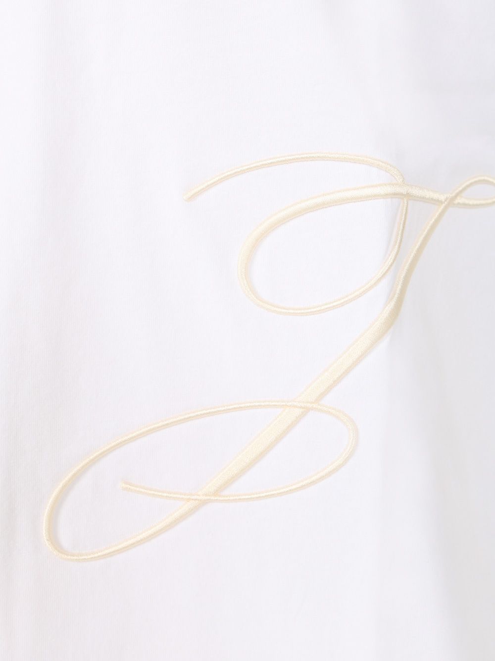 Jacquemus J T-Shirt - White | 8fa1600b64ba46c6289ffe402396ceac185a3881