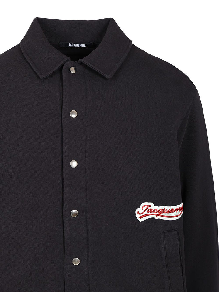 Jacquemus Cotton Twill Shirt Jacket Jackets - Blue | f29a41a777480ebe0aa7e8e7171745ea0a4c565c