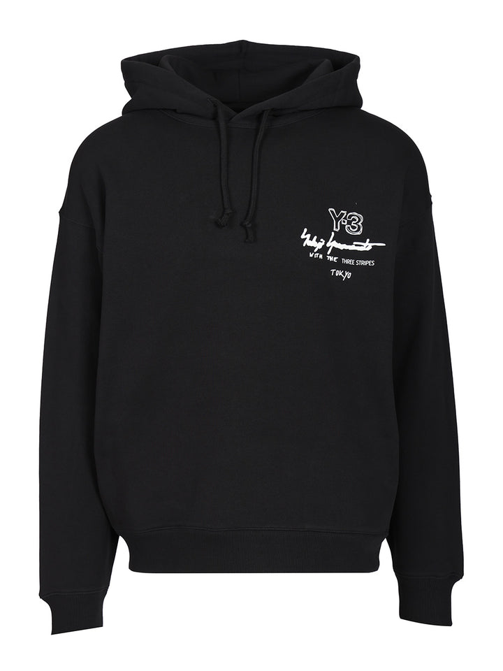 Adidas Y-3 Hoodie Sweatshirts - Black | 6201a03f7a5c10d7e9c364be994a323c98a560b5